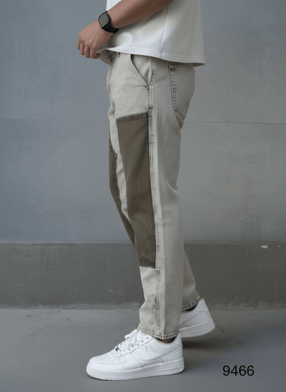 JEANS BAGGY OLIVE B9668 - ZG PREMIUM