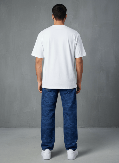 JEANS BAGGY BLUE B9753 - ZG PREMIUM