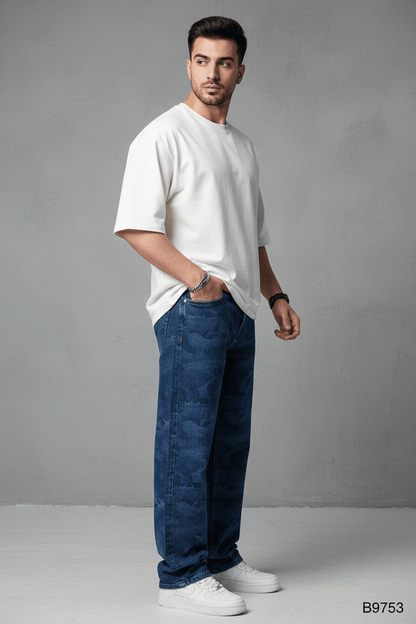 JEANS BAGGY BLUE B9753 - ZG PREMIUM