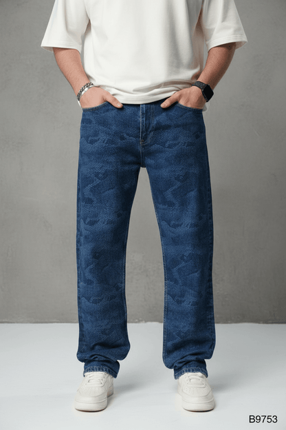 JEANS BAGGY BLUE B9753 - ZG PREMIUM