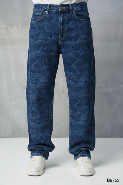 JEANS BAGGY BLUE B9753 - ZG PREMIUM