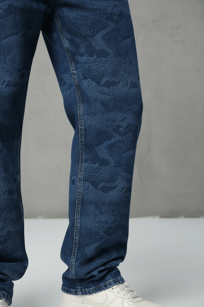 JEANS BAGGY BLUE B9753 - ZG PREMIUM