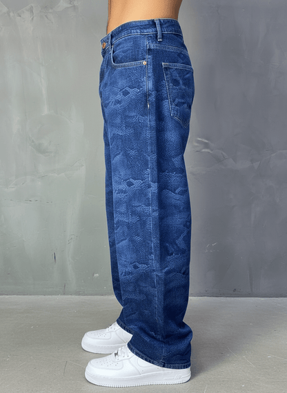 JEANS BAGGY BLUE B9753 - ZG PREMIUM