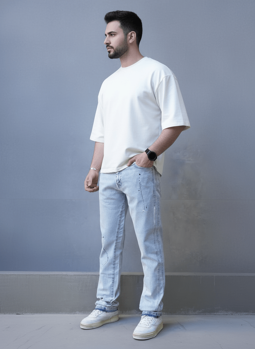 JEANS BAGGY BLUE C1288 - ZG PREMIUM