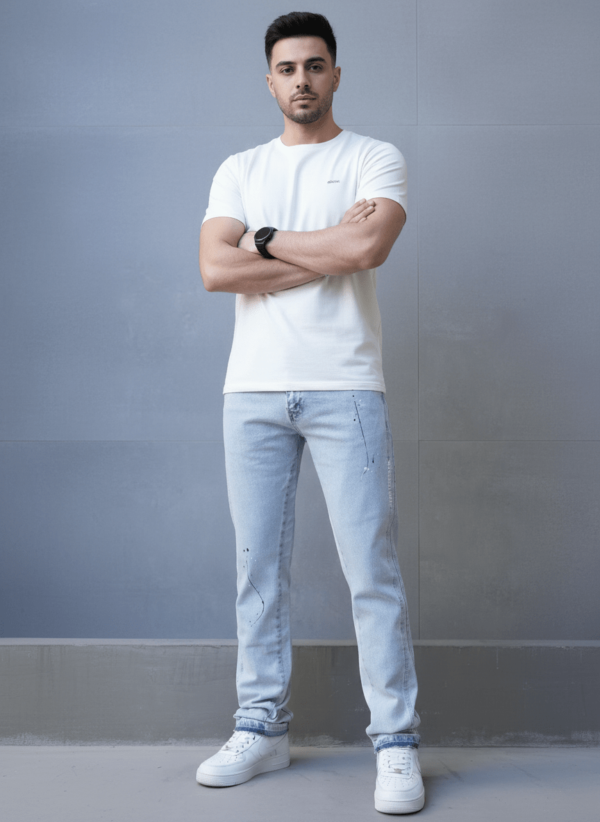 JEANS BAGGY BLUE C1288 - ZG PREMIUM