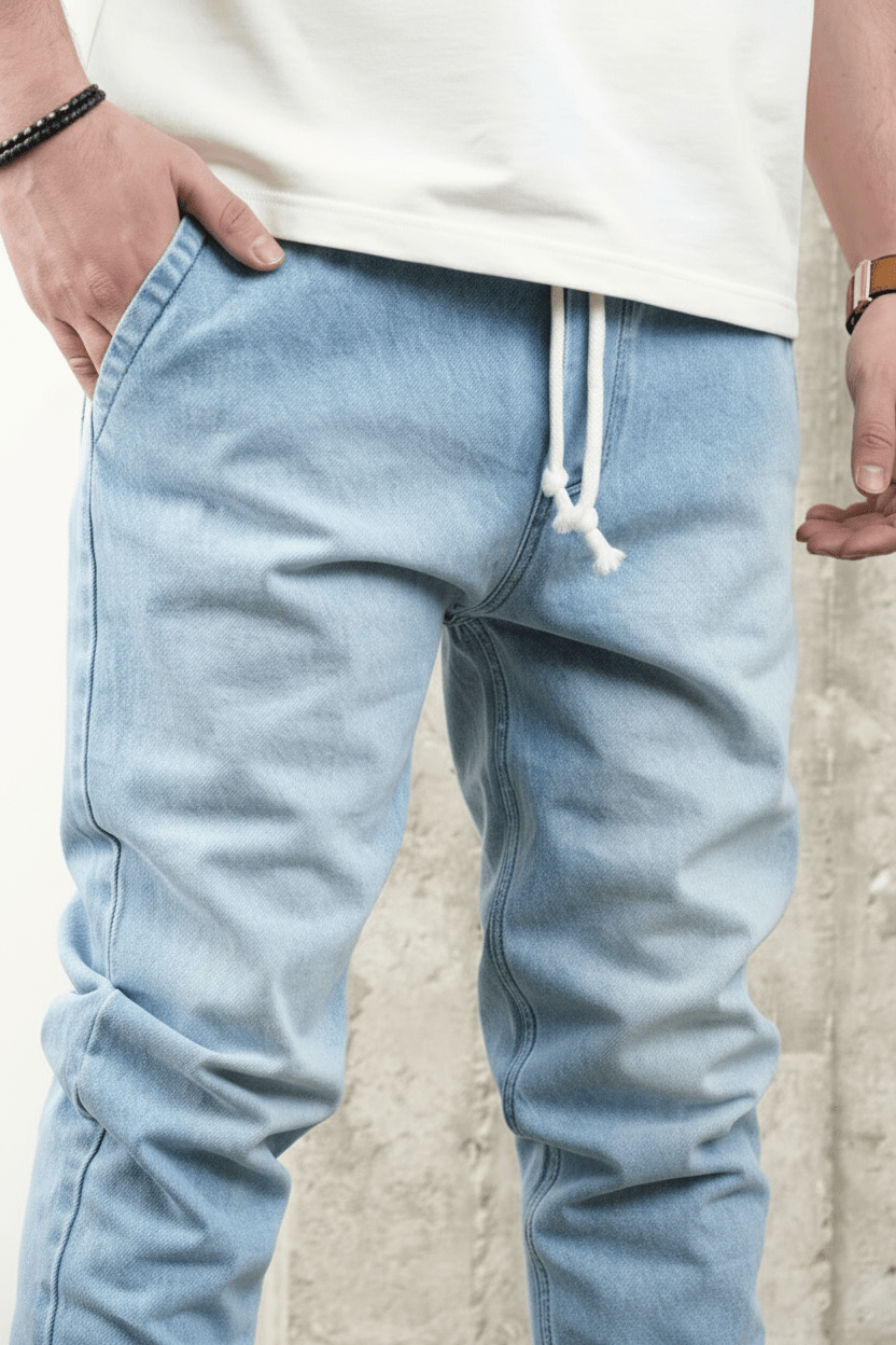 JEANS JOGGER BLUE B9691 - ZG PREMIUM