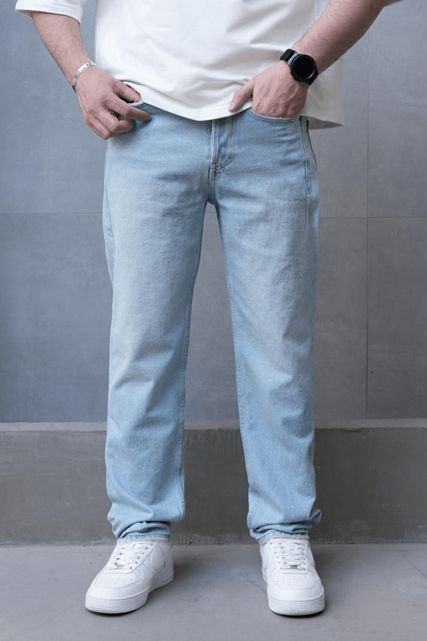 JEANS DROIT BLUE SIMPLE C1234 - ZG PREMIUM