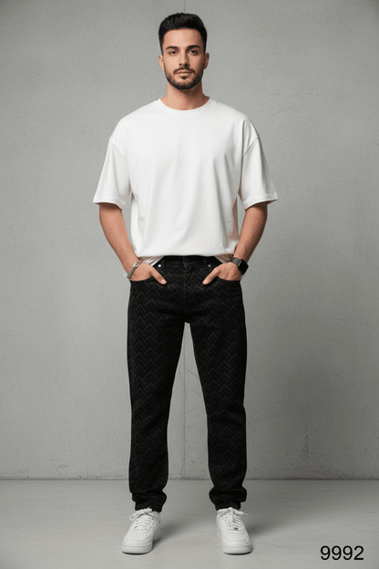 JEANS CAMOUFLAGE DIGITAL NOIR B9557 - ZG PREMIUM