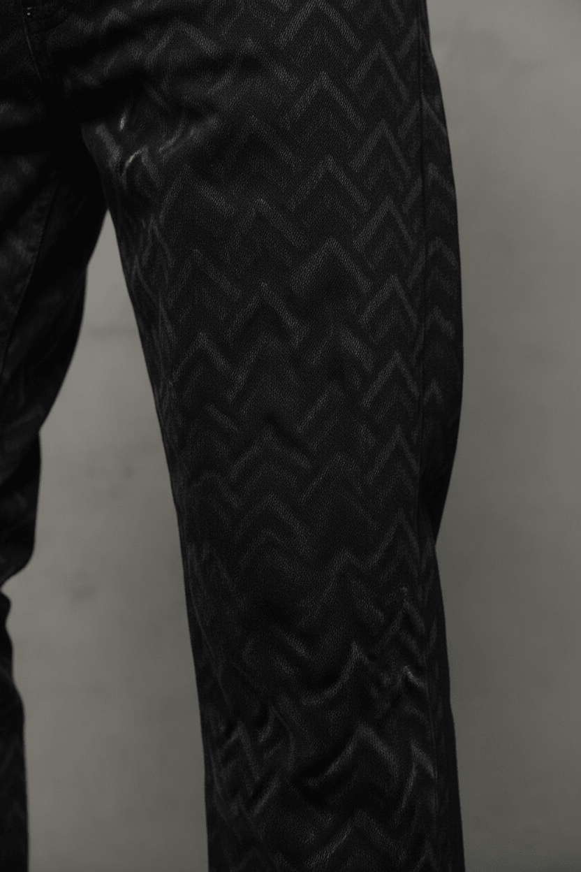 JEANS CAMOUFLAGE DIGITAL NOIR B9557 - ZG PREMIUM