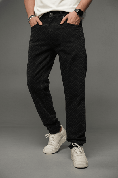 JEANS CAMOUFLAGE DIGITAL NOIR B9557 - ZG PREMIUM