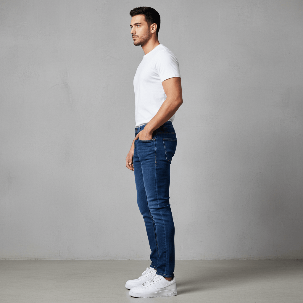 JEANS SLIM BLEU FONCE C1132 - ZG PREMIUM