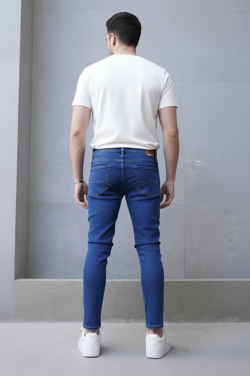 JEANS SLIM BLEU FONCE C1132 - ZG PREMIUM