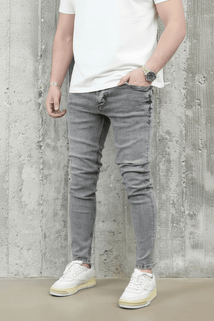 JEANS SKINNY GRIS C1059 - ZG PREMIUM