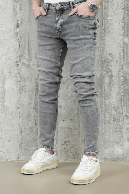 JEANS SKINNY GRIS C1059 - ZG PREMIUM