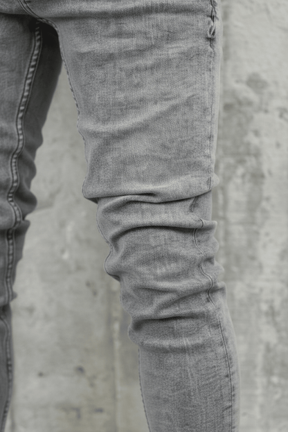 JEANS SKINNY GRIS C1059 - ZG PREMIUM