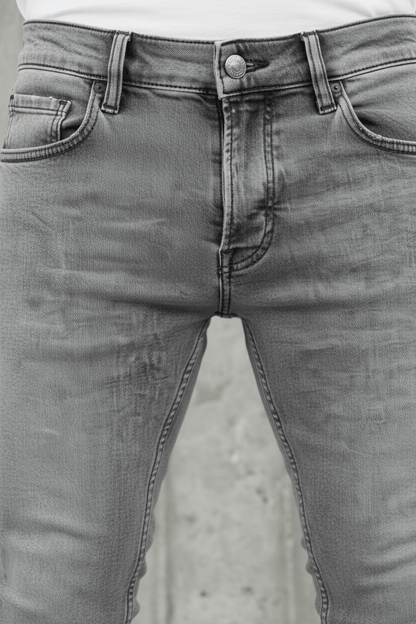JEANS SKINNY GRIS C1059 - ZG PREMIUM