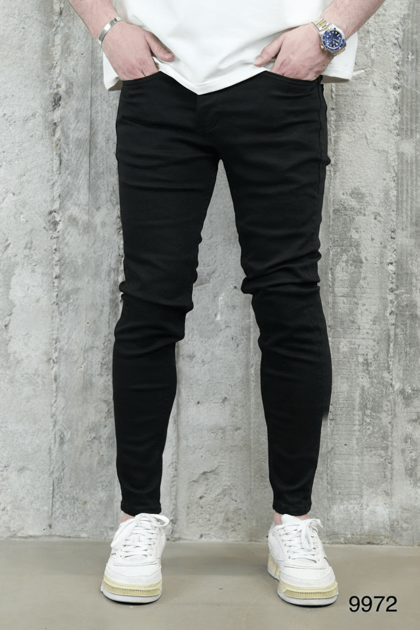 JEANS SKINNY NOIR B9972 - ZG PREMIUM