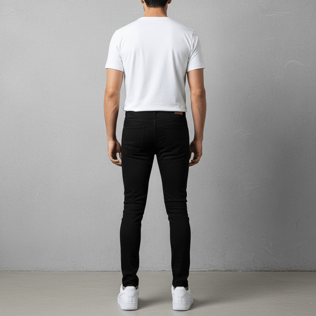 JEANS SKINNY NOIR B9972 - ZG PREMIUM