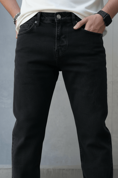 JEANS DROIT GRIS FANCé C1408 - ZG PREMIUM
