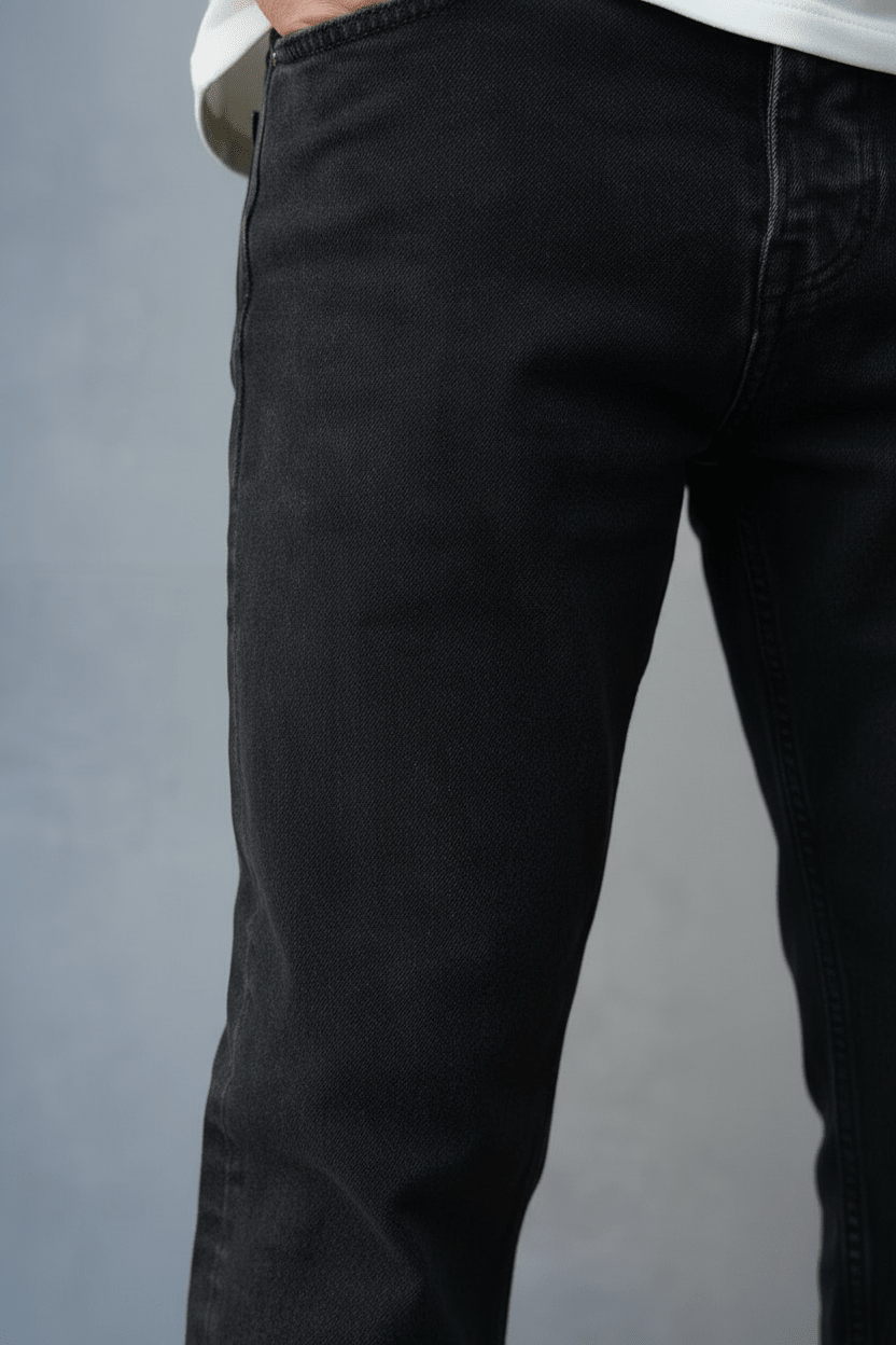 JEANS DROIT GRIS FANCé C1408 - ZG PREMIUM