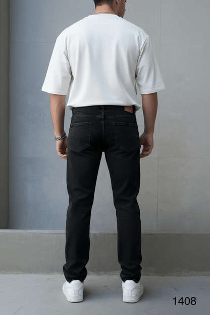 JEANS DROIT GRIS FANCé C1408 - ZG PREMIUM
