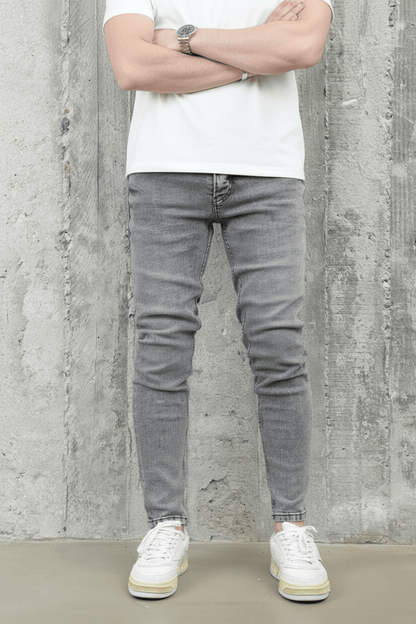 JEANS SKINNY GRIS B9748 - ZG PREMIUM