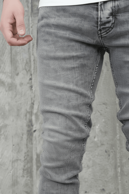 JEANS SKINNY GRIS B9748 - ZG PREMIUM