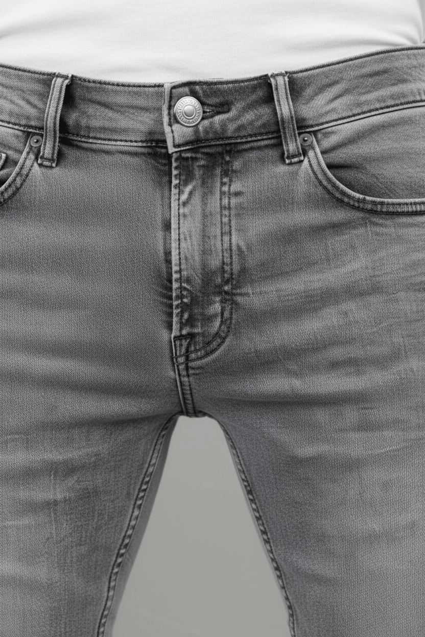 JEANS SKINNY GRIS B9748 - ZG PREMIUM