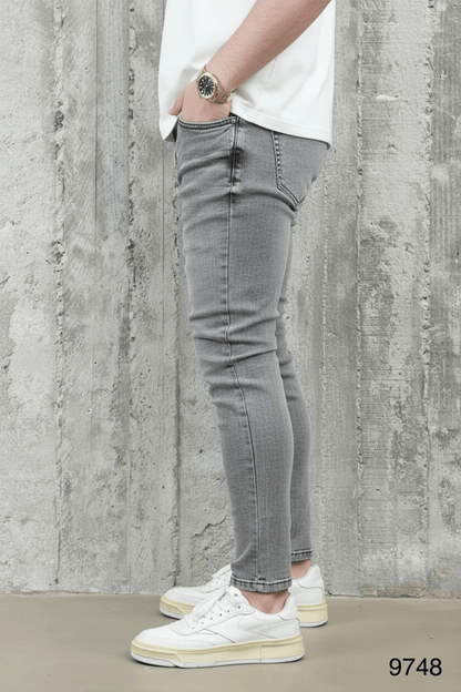JEANS SKINNY GRIS B9748 - ZG PREMIUM