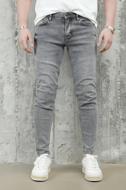 JEANS SKINNY GRIS B9748 - ZG PREMIUM