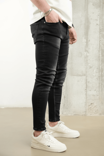 JEANS SKINNY NOIR B9731 - ZG PREMIUM
