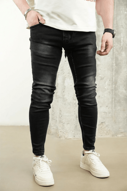 JEANS SKINNY NOIR B9731 - ZG PREMIUM