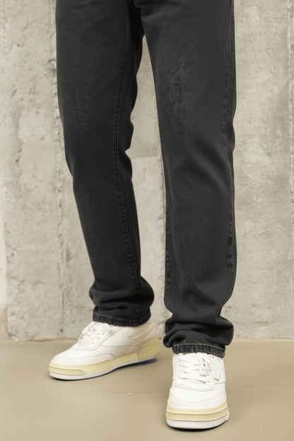 JEANS GRIS NOIR DROIT C1205 - ZG PREMIUM