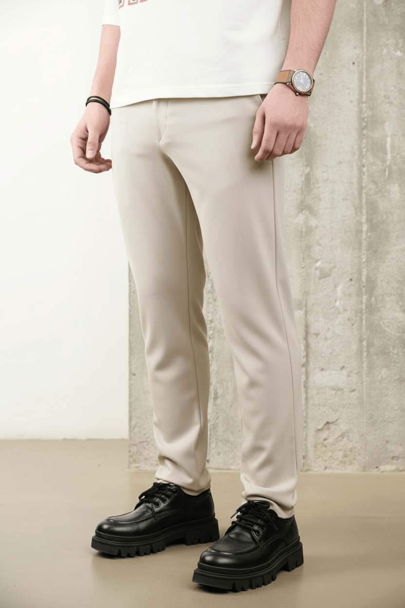 PANTALON BEIGE CLASSIQUE ADP04 - ZG PREMIUM