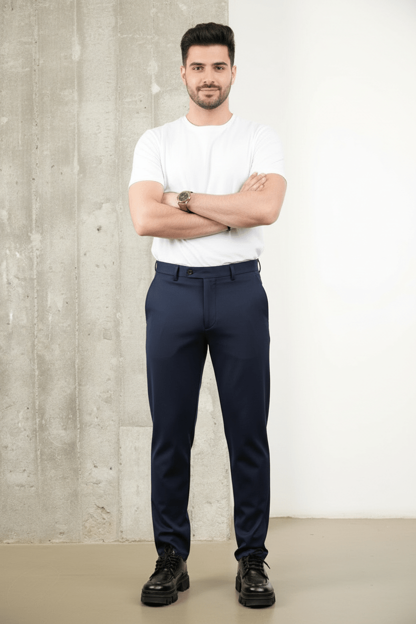PANTALON BLEU CLASSIQUE ADP04 - ZG PREMIUM