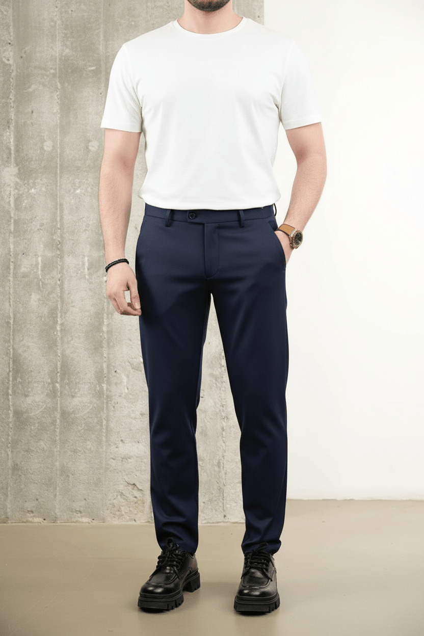 PANTALON BLEU CLASSIQUE ADP04 - ZG PREMIUM