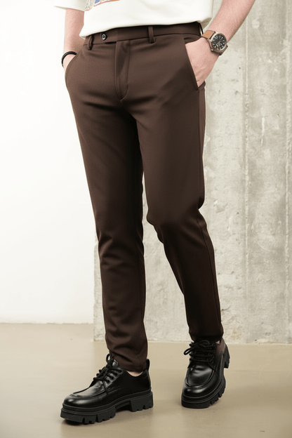 PANTALON MARON CLASSIQUE ADP04 - ZG PREMIUM