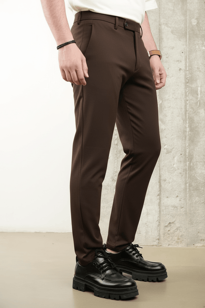 PANTALON MARON CLASSIQUE ADP04 - ZG PREMIUM