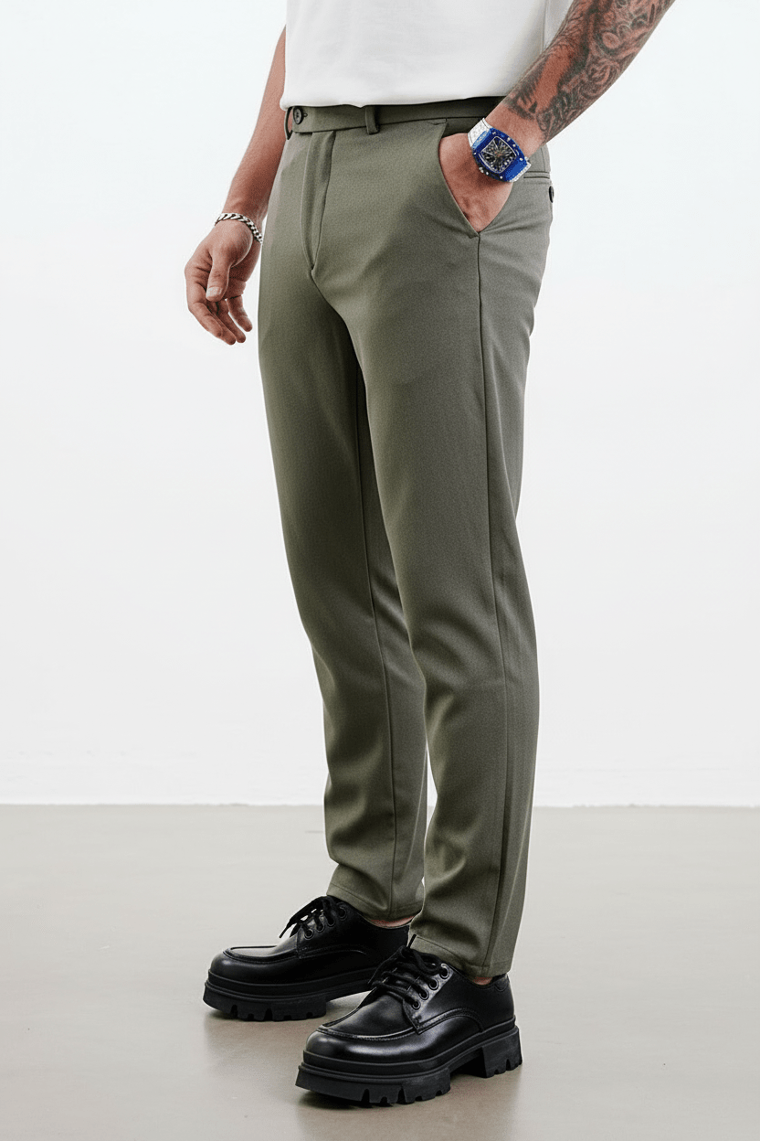 PANTALON VERT CLASSIQUE ADP04 - ZG PREMIUM