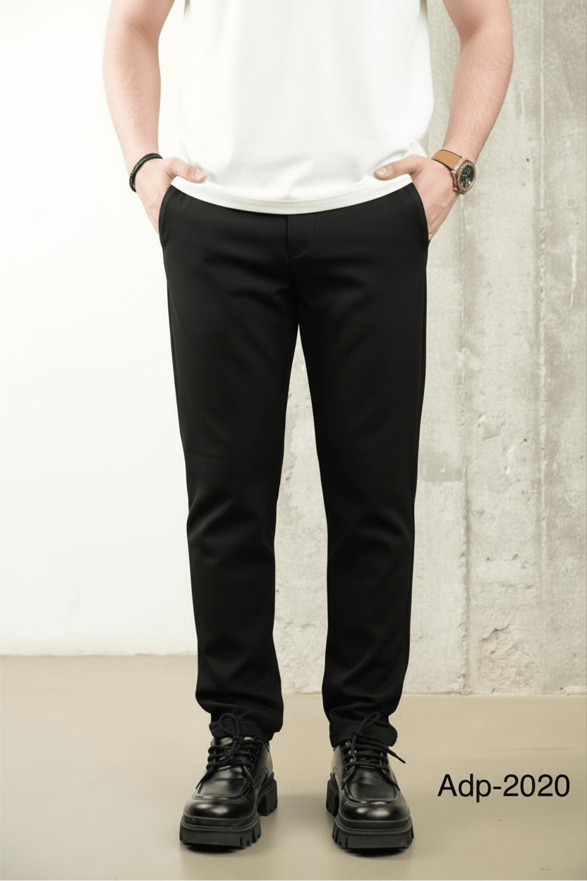 PANTALON NOIR CLASSIQUE ADP04 - ZG PREMIUM
