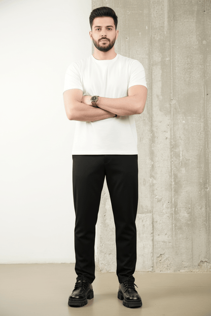 PANTALON NOIR CLASSIQUE ADP04 - ZG PREMIUM