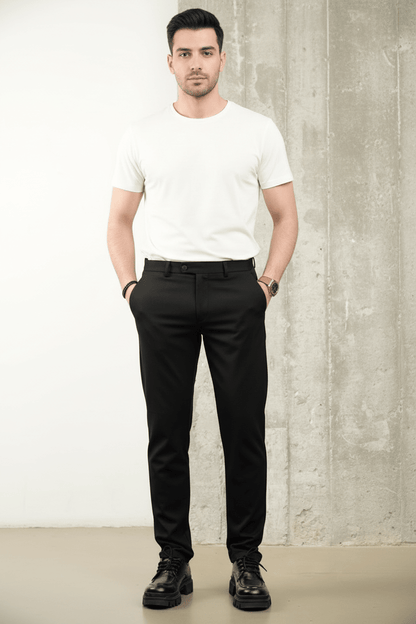 PANTALON NOIR CLASSIQUE ADP04 - ZG PREMIUM