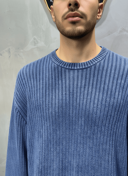 PULL TRICOT BLEU 2609 - ZG PREMIUM