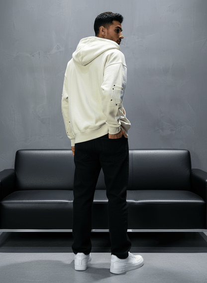 HOODIE BEIGE ZIP 5190 - ZG PREMIUM