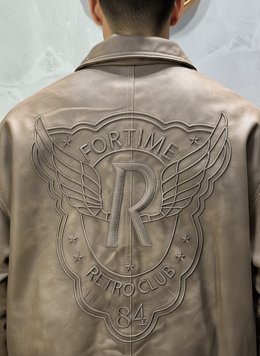 VESTE BOMBER KAKI RETRO 124 - ZG PREMIUM