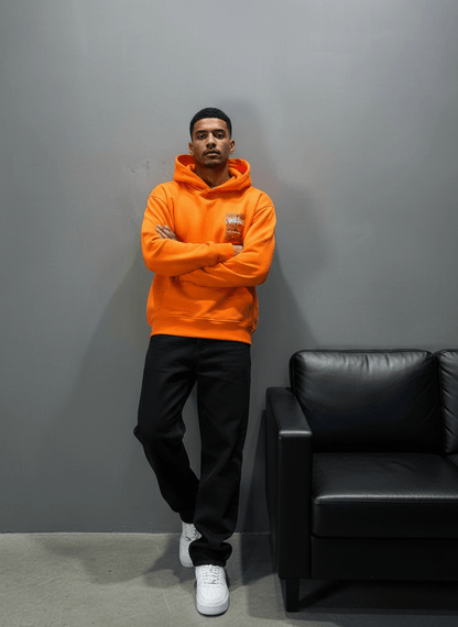 SWEAT CAPUCH ORANGE CASABLANCA 7521 - ZG PREMIUM