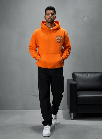 SWEAT CAPUCH ORANGE CASABLANCA 7521 - ZG PREMIUM