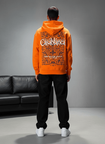 SWEAT CAPUCH ORANGE CASABLANCA 7521 - ZG PREMIUM