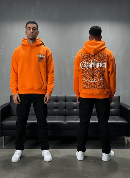 SWEAT CAPUCH ORANGE CASABLANCA 7521 - ZG PREMIUM