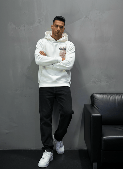 SWEAT CAPUCH WHITE CASABLANCA 7521 - ZG PREMIUM